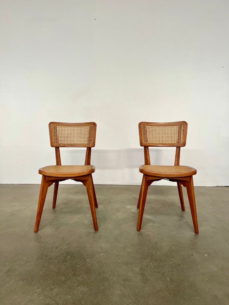Lot de 2 chaises modèle Titus éditées par Vincent Sheppard