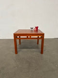 Table basse scandinave en teck 60 cm – table vintage années 60