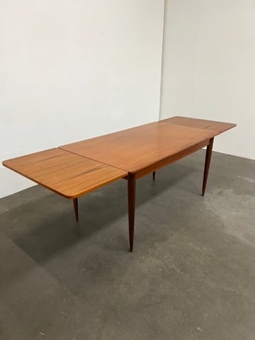 Table à manger extensible vintage en teck