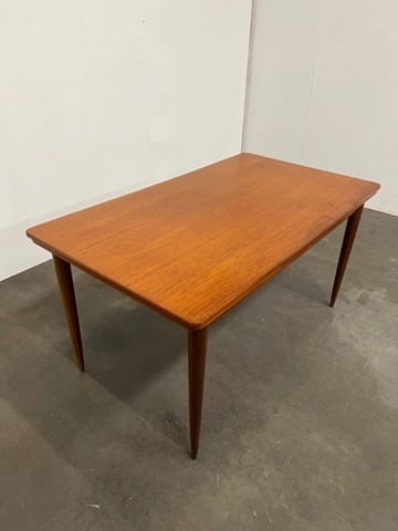 Table à manger extensible vintage en teck
