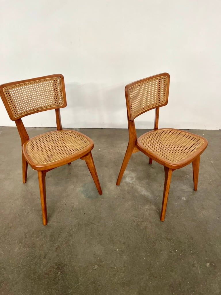 Lot de 2 chaises modèle Titus éditées par Vincent Sheppard