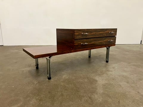 Petite enfilade en placage palissandre