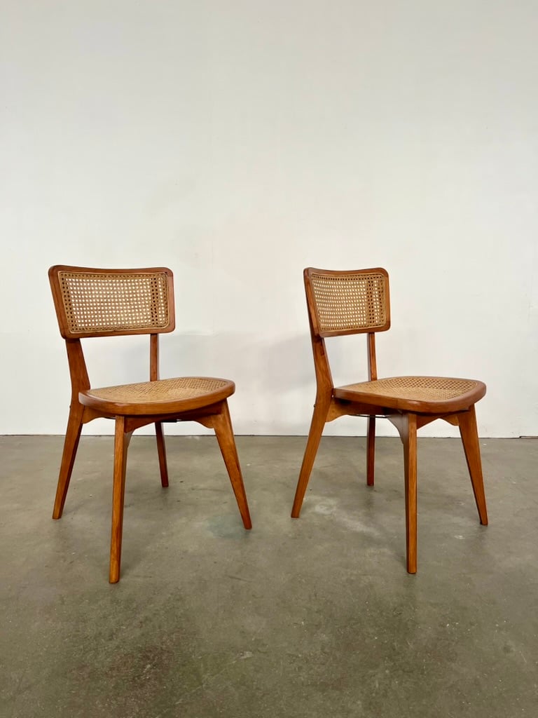 Lot de 2 chaises modèle Titus éditées par Vincent Sheppard