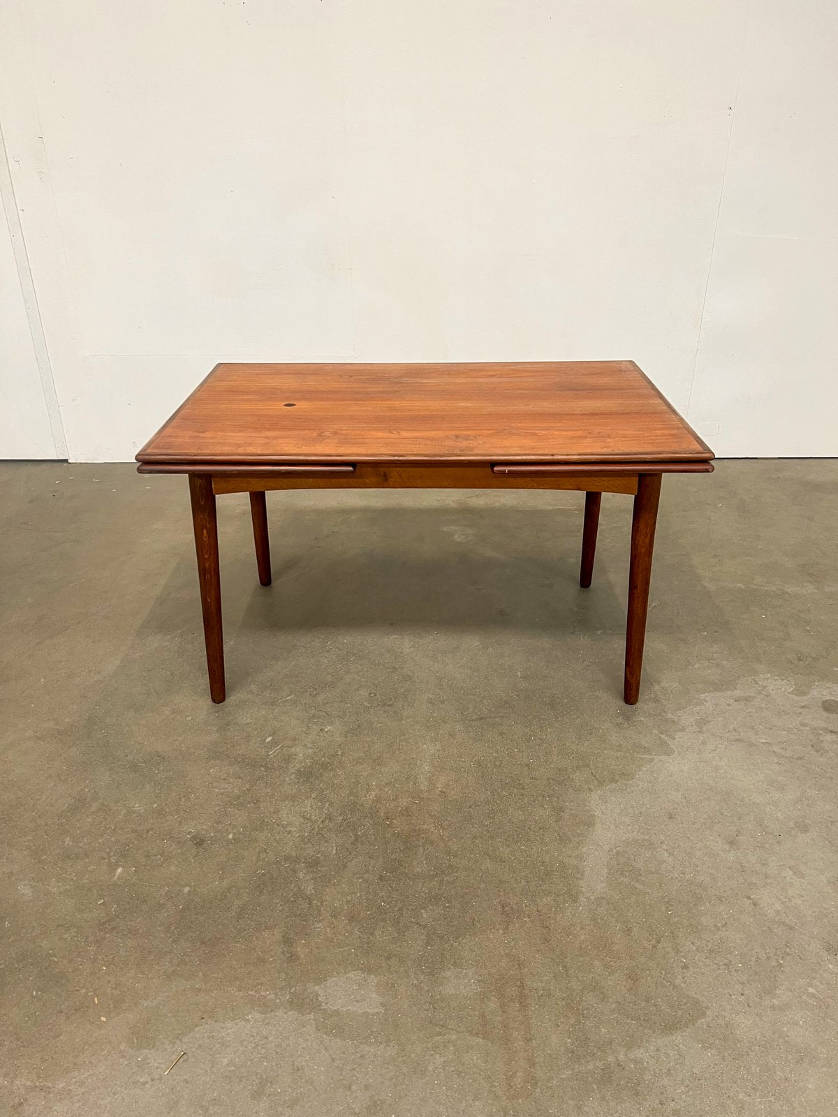 Table extensible en teck – table scandinave vintage années 60
