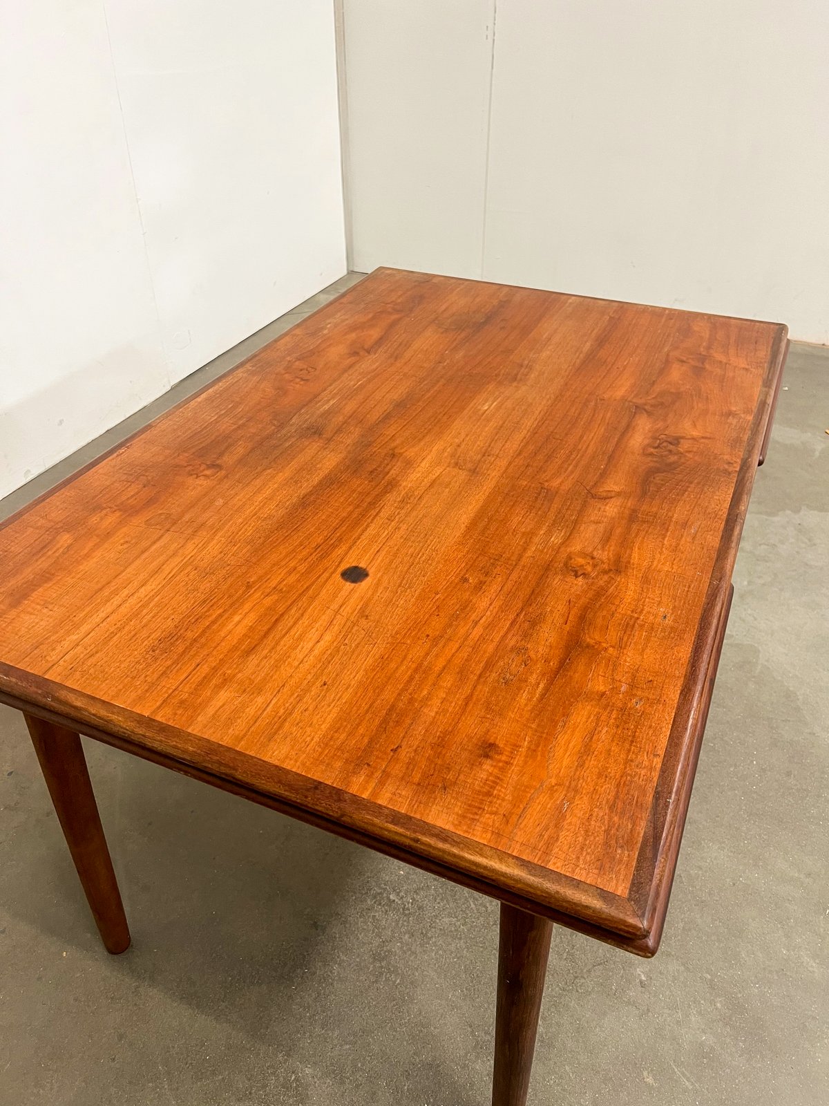 Table extensible en teck – table scandinave vintage années 60