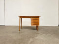 Bureau vintage en bois à 4 tiroirs – design scandinave années 60