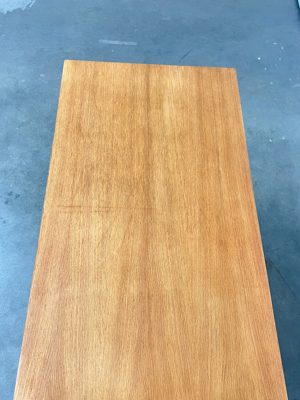 Bureau vintage en bois à 4 tiroirs – design scandinave années 60